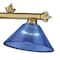 Z-Lite Cordon 3 Light Billiard, Rubbed Brass & Dark Blue 2306-3RB-ARDB - alternate 5